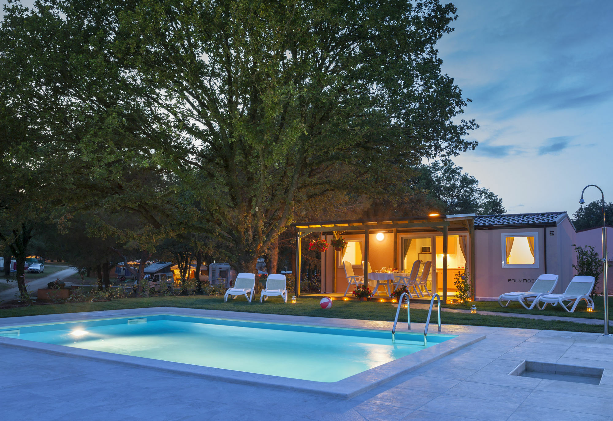 Maistra Camping Valkanela Mobile Homes Funtana Luaran gambar